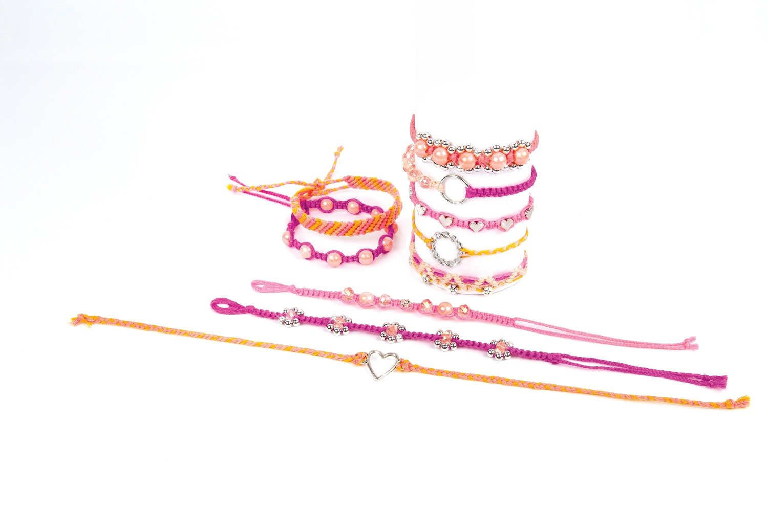 Make It Real Macrame DIY Set "Friendship Bracelets"