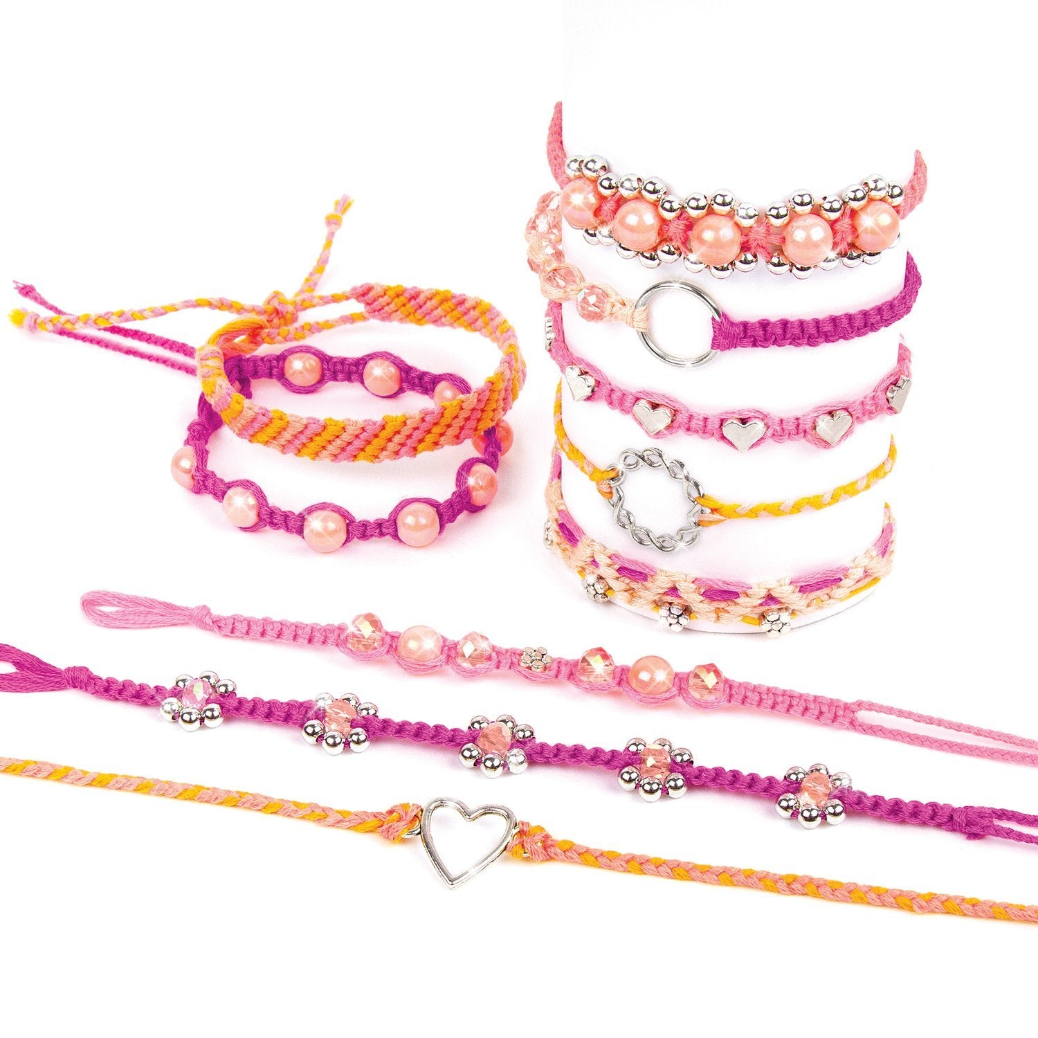 Make It Real Macrame DIY Set "Friendship Bracelets"