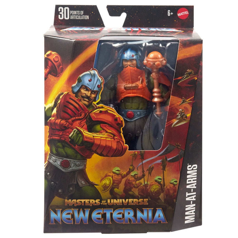 Man-At-Arms Action Figur, 17 cm, Masters of the Universe