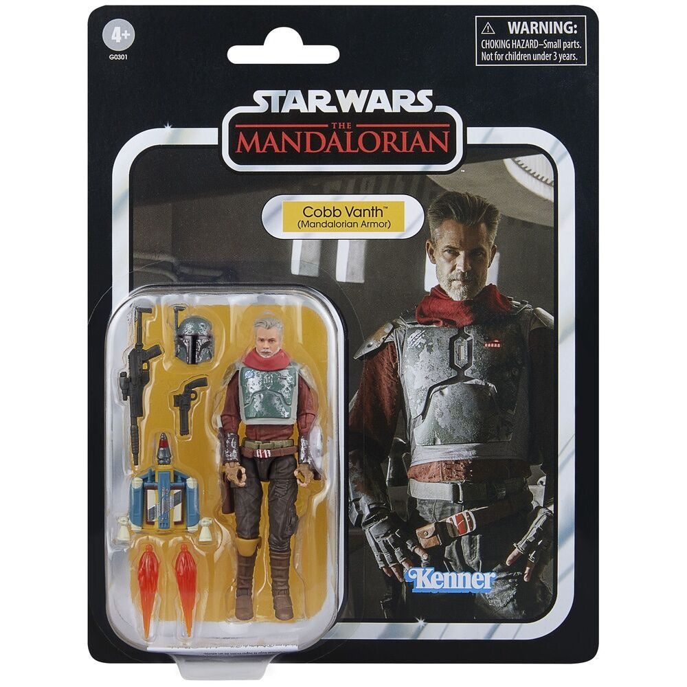 Mandalorian Armor Figur 9,5 cm - Cobb Vanth Samlarleksak