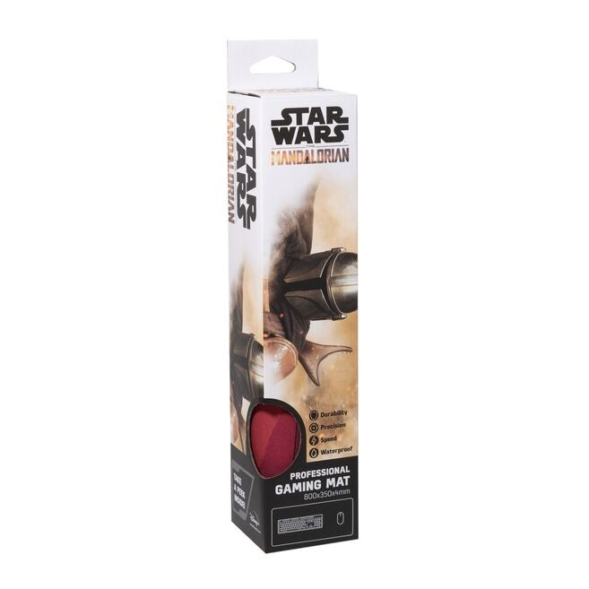 Mandalorian & Child Gaming skrivbordsmatta, stor storlek, slitstarkt material
