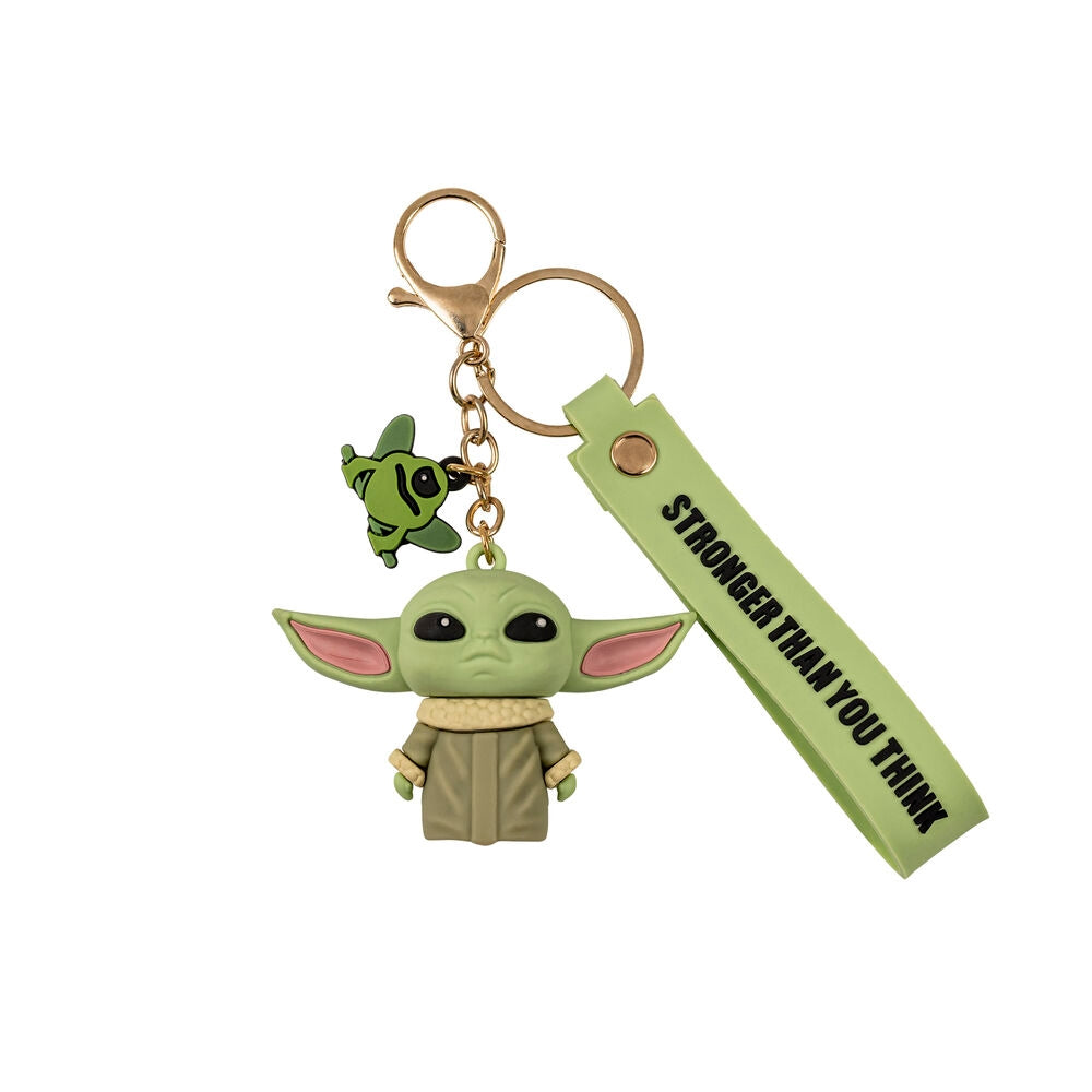 Mandalorian Grogu nyckelring - samlarobjekt, hållbart, lätt
