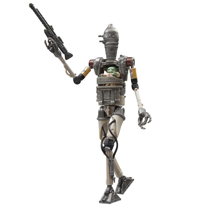 Mandalorian IG-12 Grogu & Anzellan figur, 9,5 cm lång