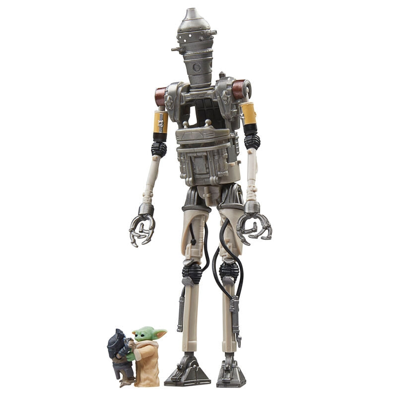 Mandalorian IG-12 Grogu & Anzellan figur, 9,5 cm lång