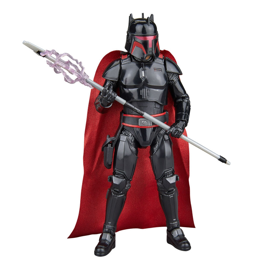 Mandalorian Moff Gideon Dark Armor Action Figur 15cm