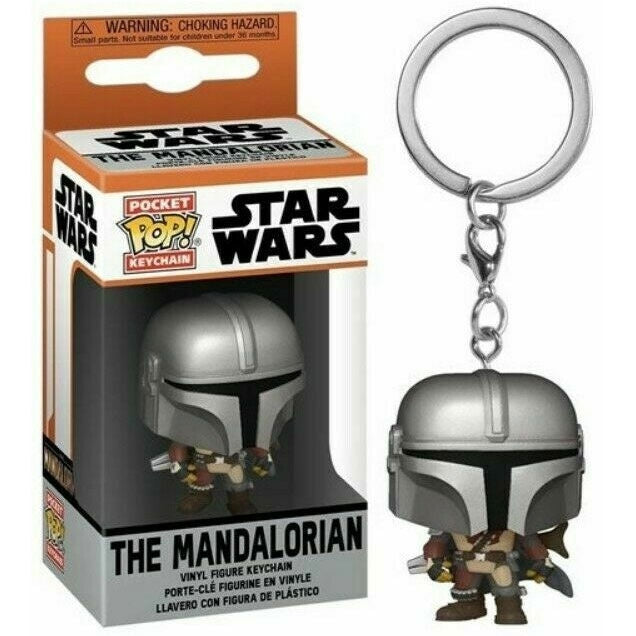 Mandalorian Pocket POP-nyckelring - Star Wars samlarfigur