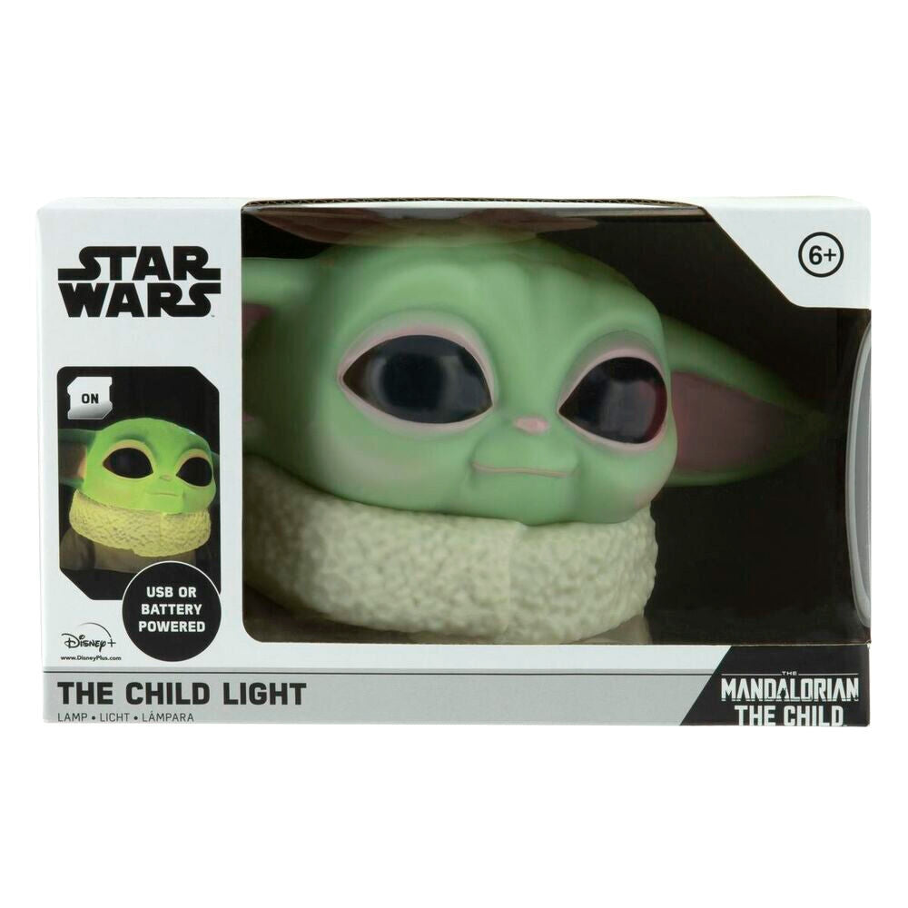 Mandalorian Yoda 3D-ljus, LED, nattljus, heminredning
