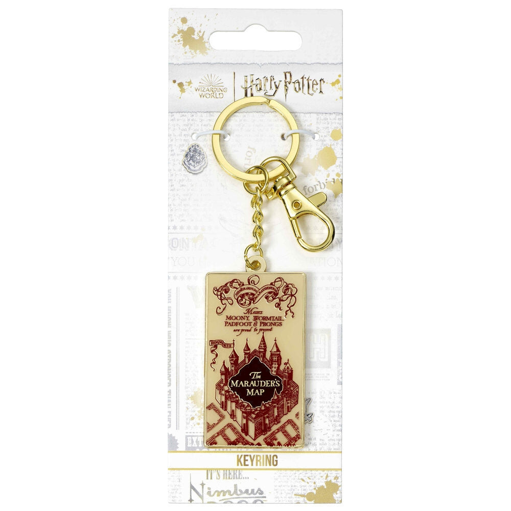 Marauders' Map Keychain för Harry Potter-fans, hållbar design