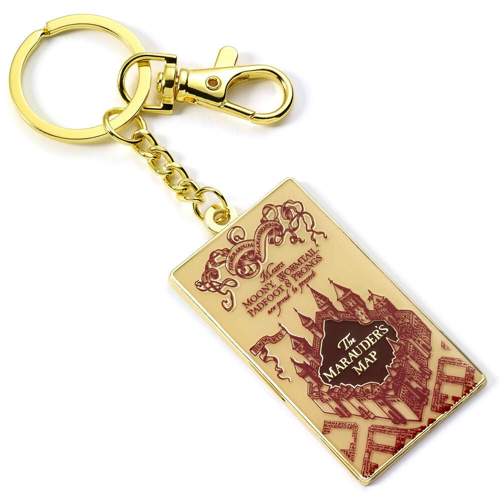Marauders' Map Keychain för Harry Potter-fans, hållbar design