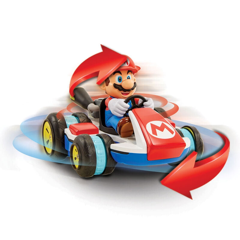 Mario Kart Mini RC Racer Radiokontrollbil, skala 1:16