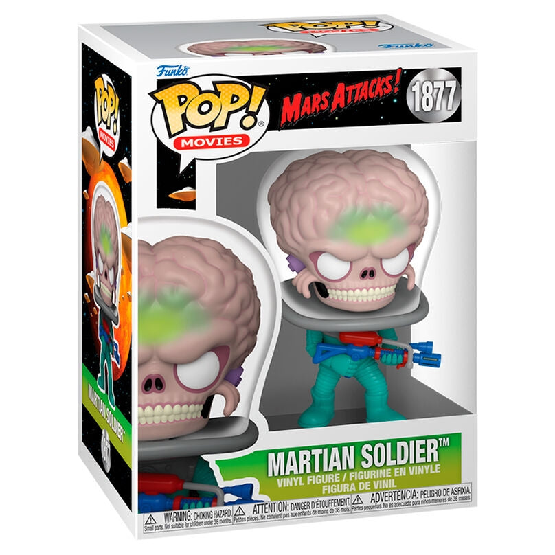 Martian Soldier Action Figur - Samlarobjekt, 7-tums storlek
