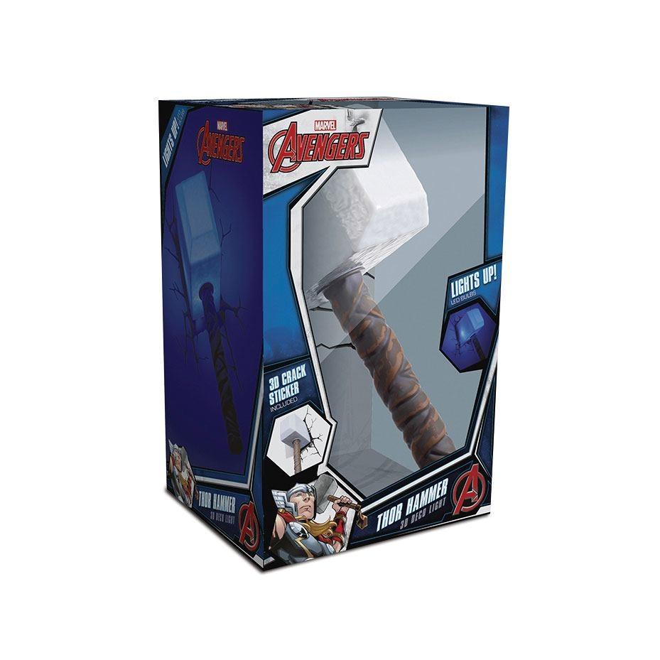 Marvel 3D LED-lys Thor Hammer