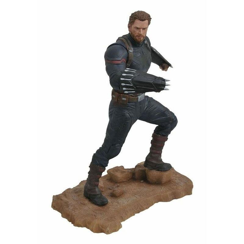 Marvel Avengers 3 Captain America staty 23cm