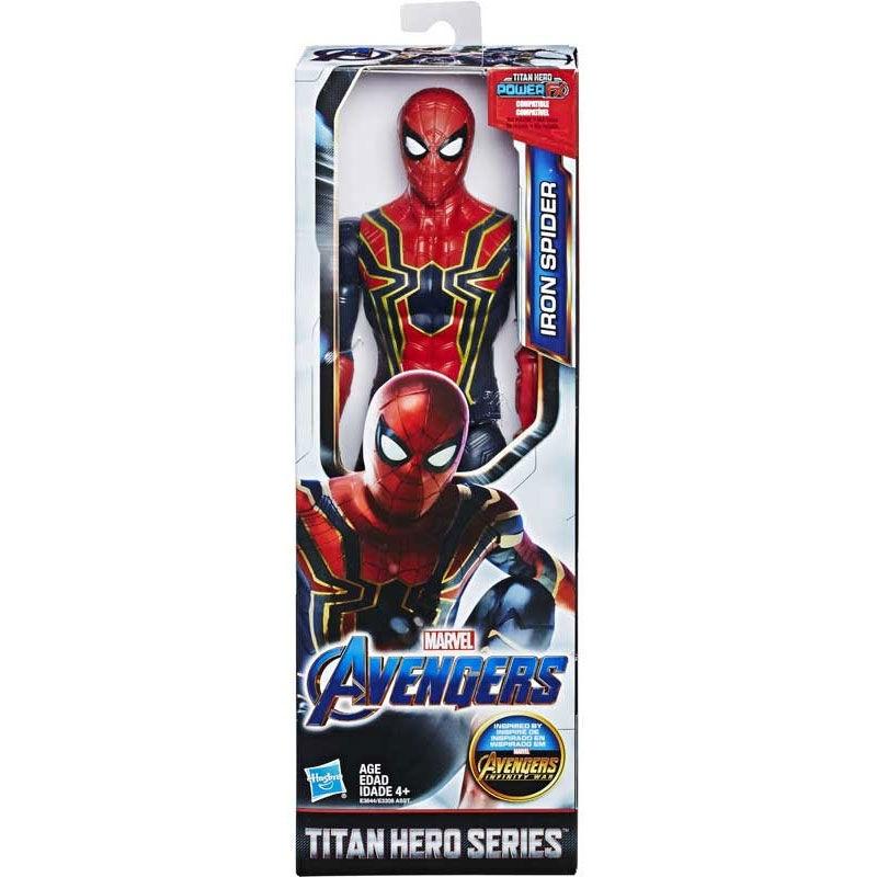 Marvel Avengers Iron Spider Titan Hero figur 30cm