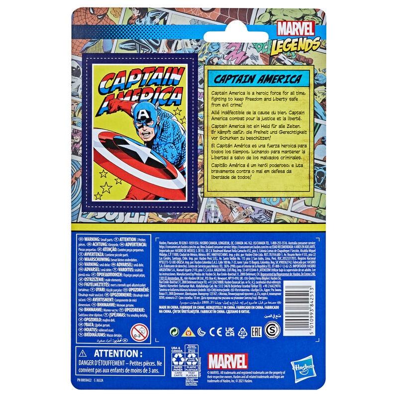 Marvel Captain America retro figur 9,5 cm