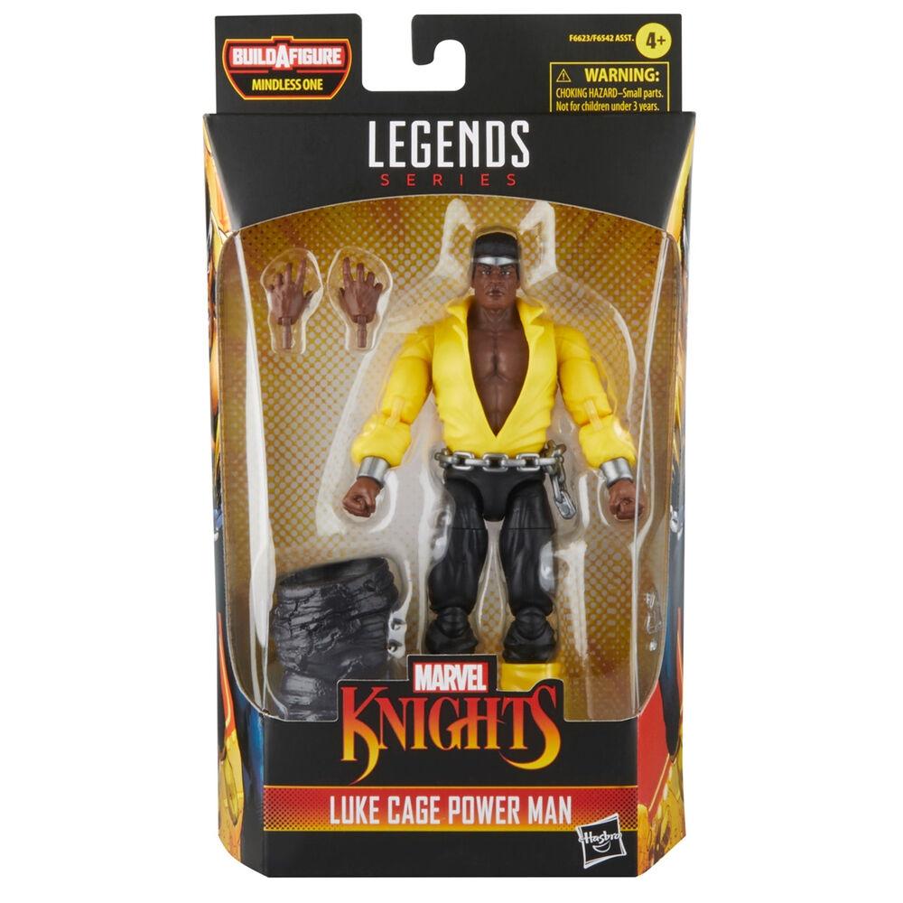 Marvel Legends Series Knights Luke Cage Power Man Bullseye figur 15cm