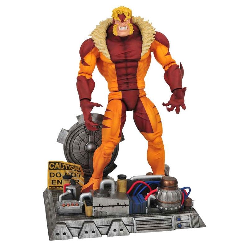 Marvel X-Men Sabretooth leddelt figur 18 cm