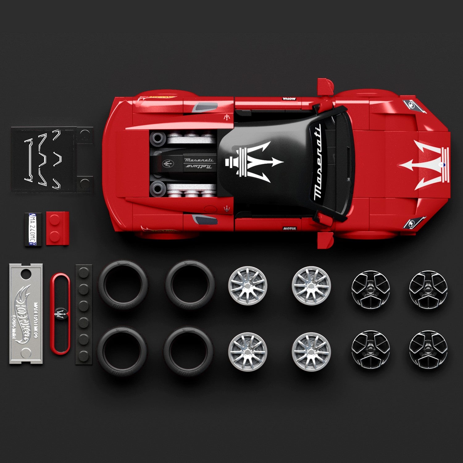 Maserati MC20 modellbyggsats, skala 1:32, 250 delar