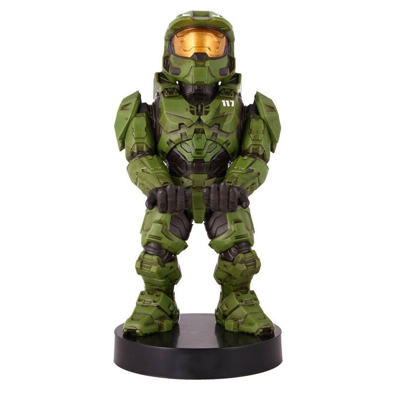 Master Chief Figure Clamping Bracket, 21 cm Cable Guy Display