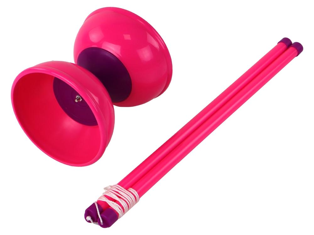 Master Jonglering med Pink Diabolo Arcade Game - 13,5x11,5 cm