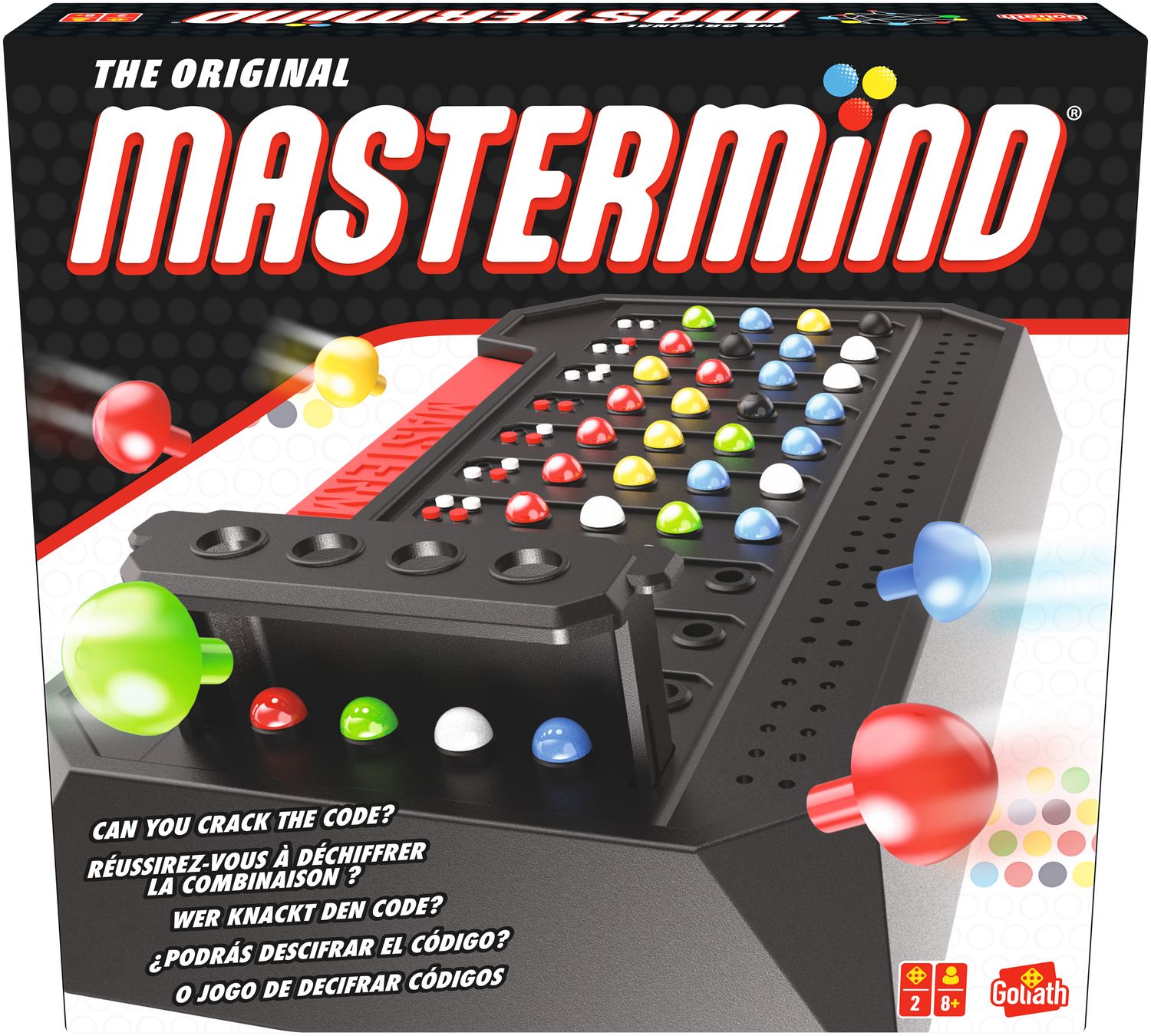 Mastermind Strategispel, 2 spelare, 7+ år