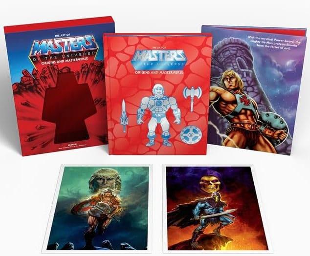 Masters of the Universe Art Book Origins og Masterverse Deluxe Edition