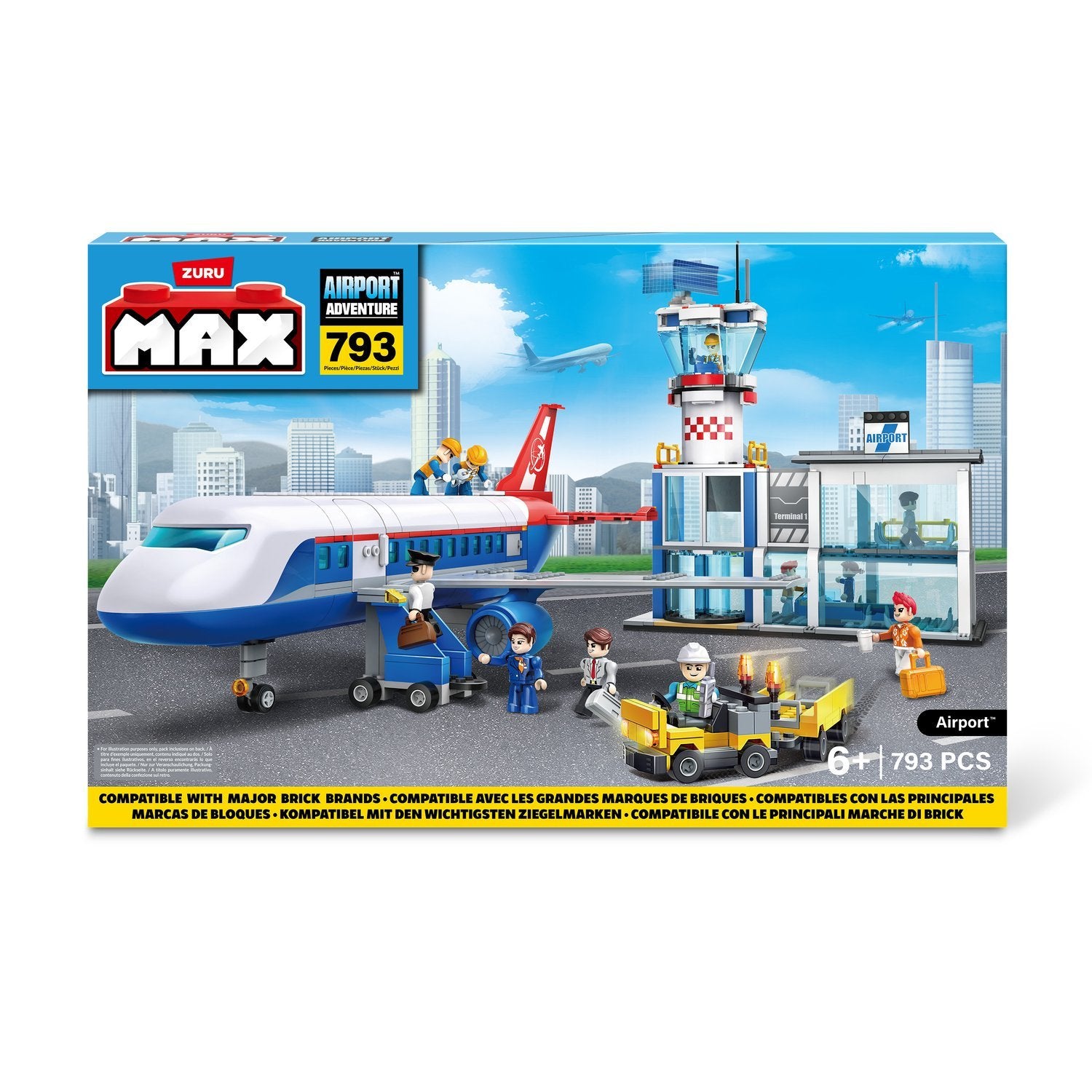 Max City Bricks Lufthavn, 793 stk