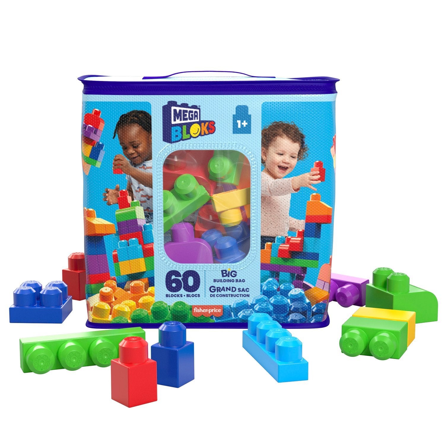 Mega Bloks Byggeklodser 60 stk