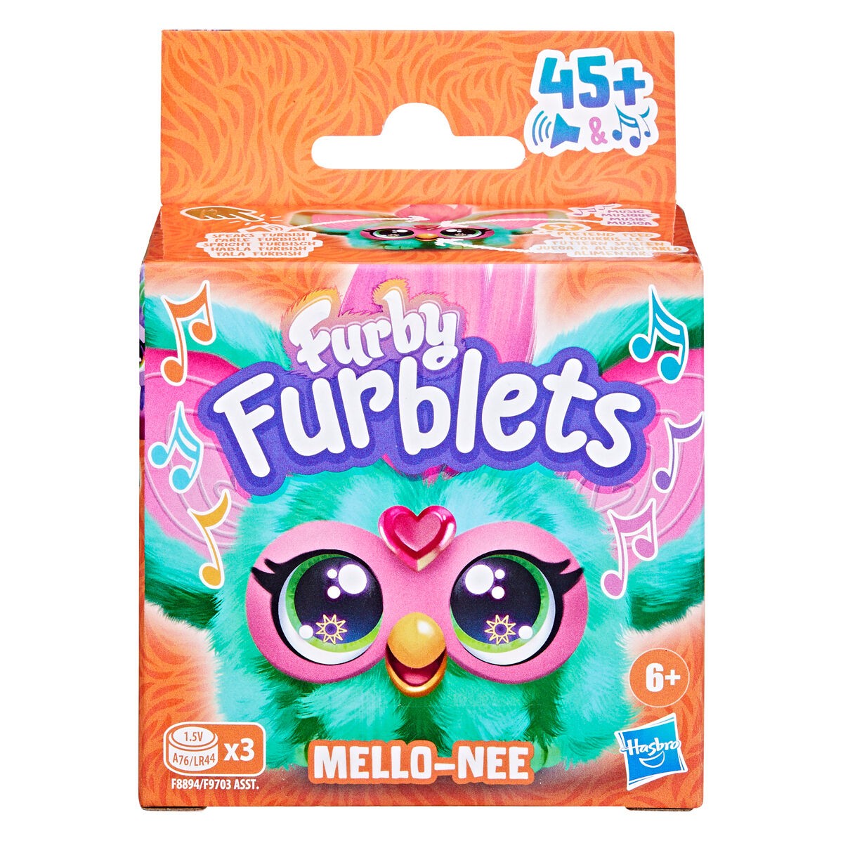 Mini Furby Toy - interaktiv, färgglad, rolig för barn