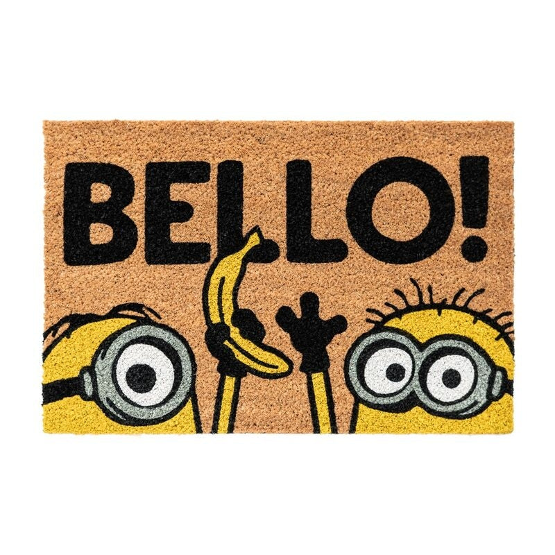 Minions Dörrmatta - Rolig design för entrén i hemmet, slitstarkt material