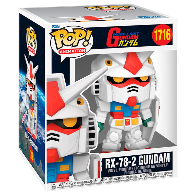 Mobildräkt Gundam RX-78-2 figur, superledad, samlarbar