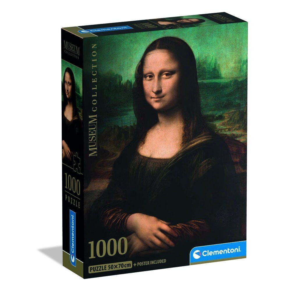Mona Lisa 1000-bitars pussel för konstälskare och samlare
