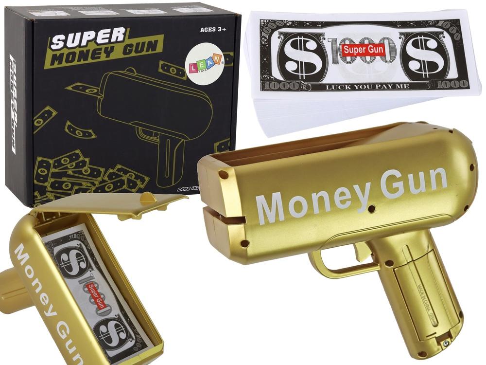 Money Gun: Fun Gold Bill Shooter til fester og begivenheder