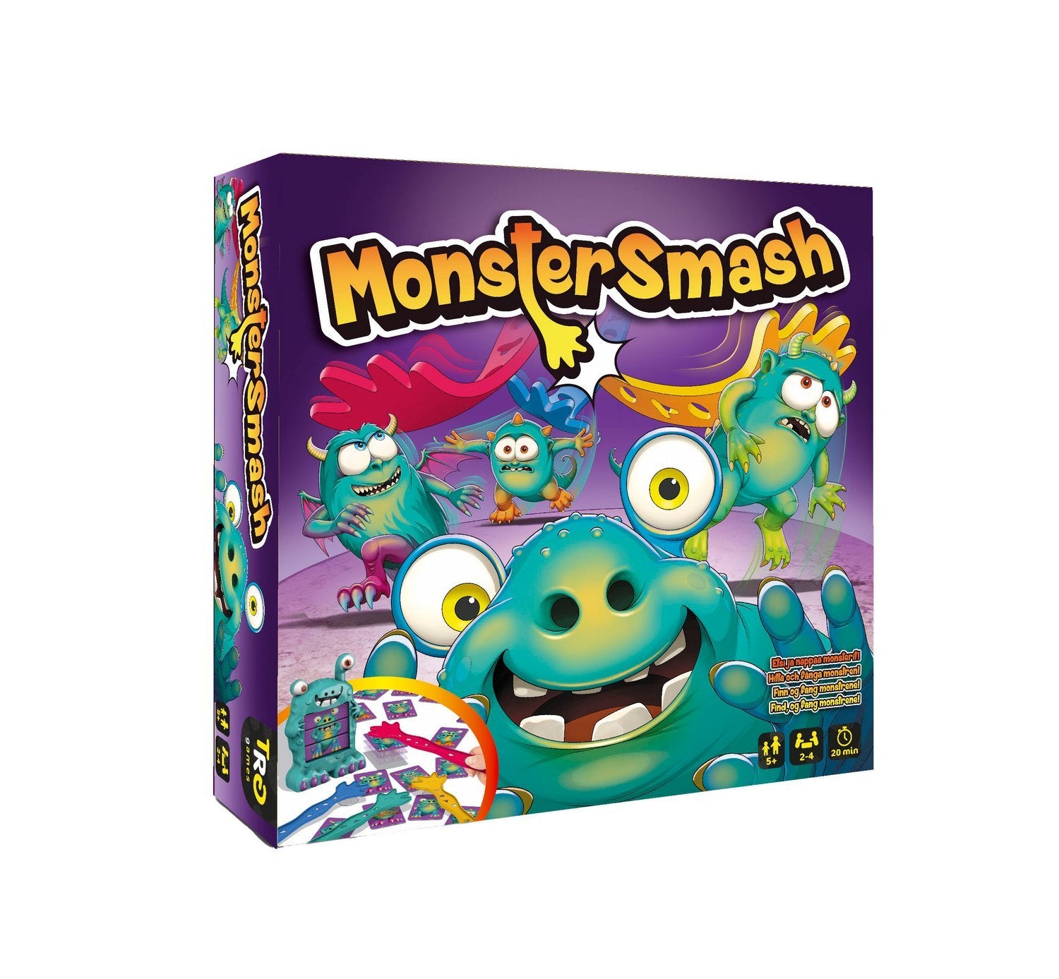 Monster Smash -Barnspel