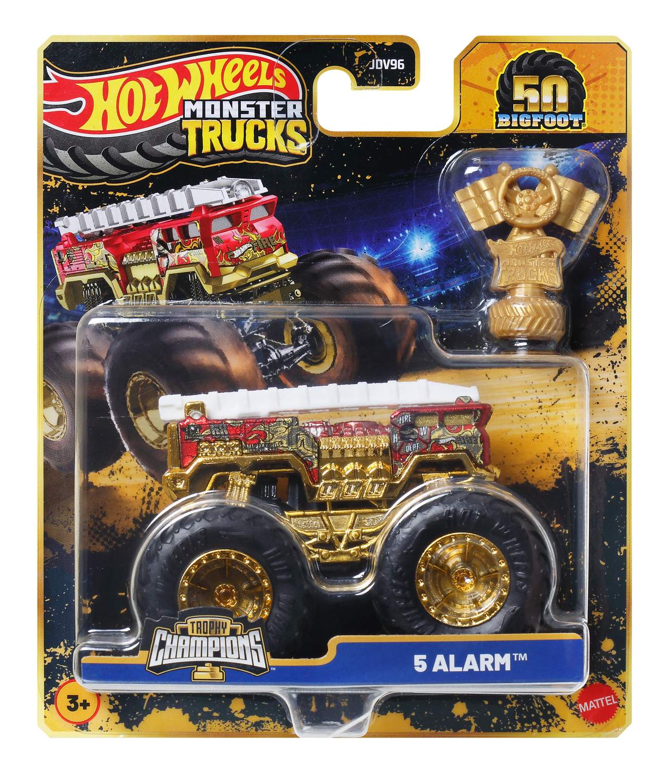 Monstertruck Bigfoot Skala 1:64, Gold Trophy Edition