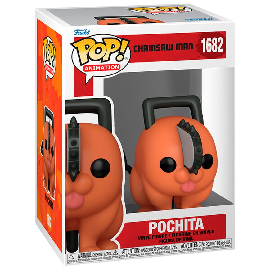Motorsågsman Pochita figur, 6-tums samlarleksak