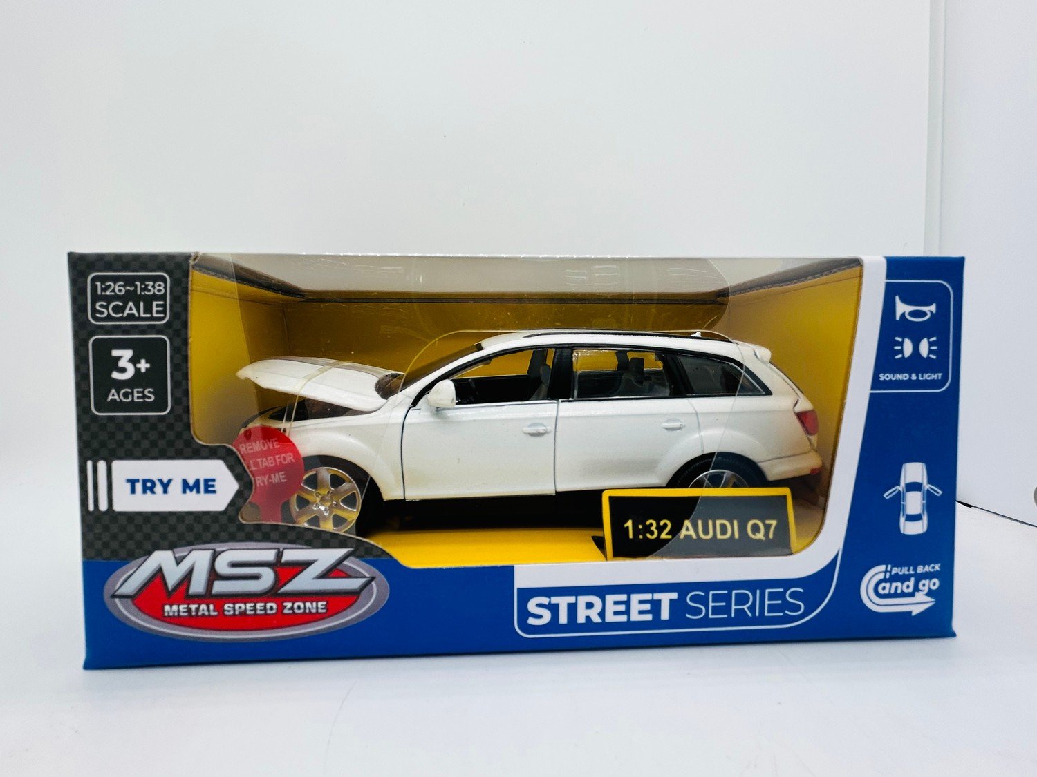 Msz Die-Cast model Audi Q7, skala 1:24