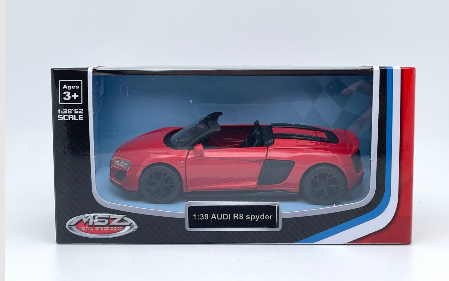 Msz Die-Cast model Audi R8 Spyder, skala 1:39