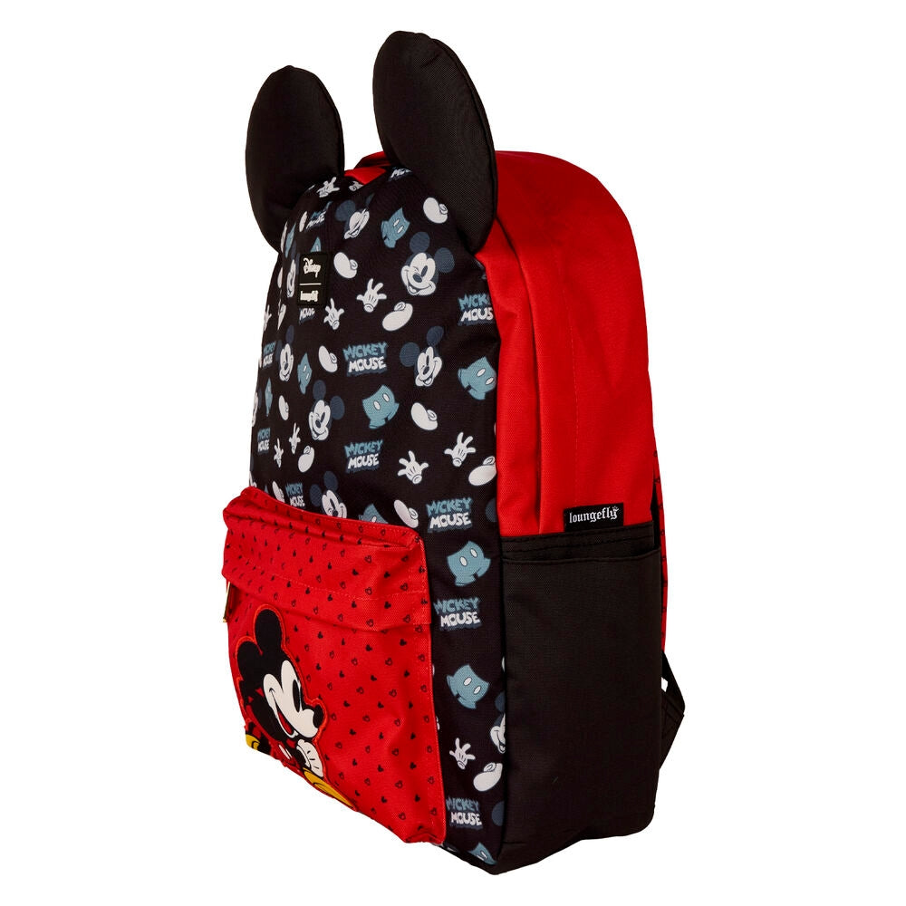 Musse Pigg Nylon Ryggsäck 43cm för barn och vuxna
