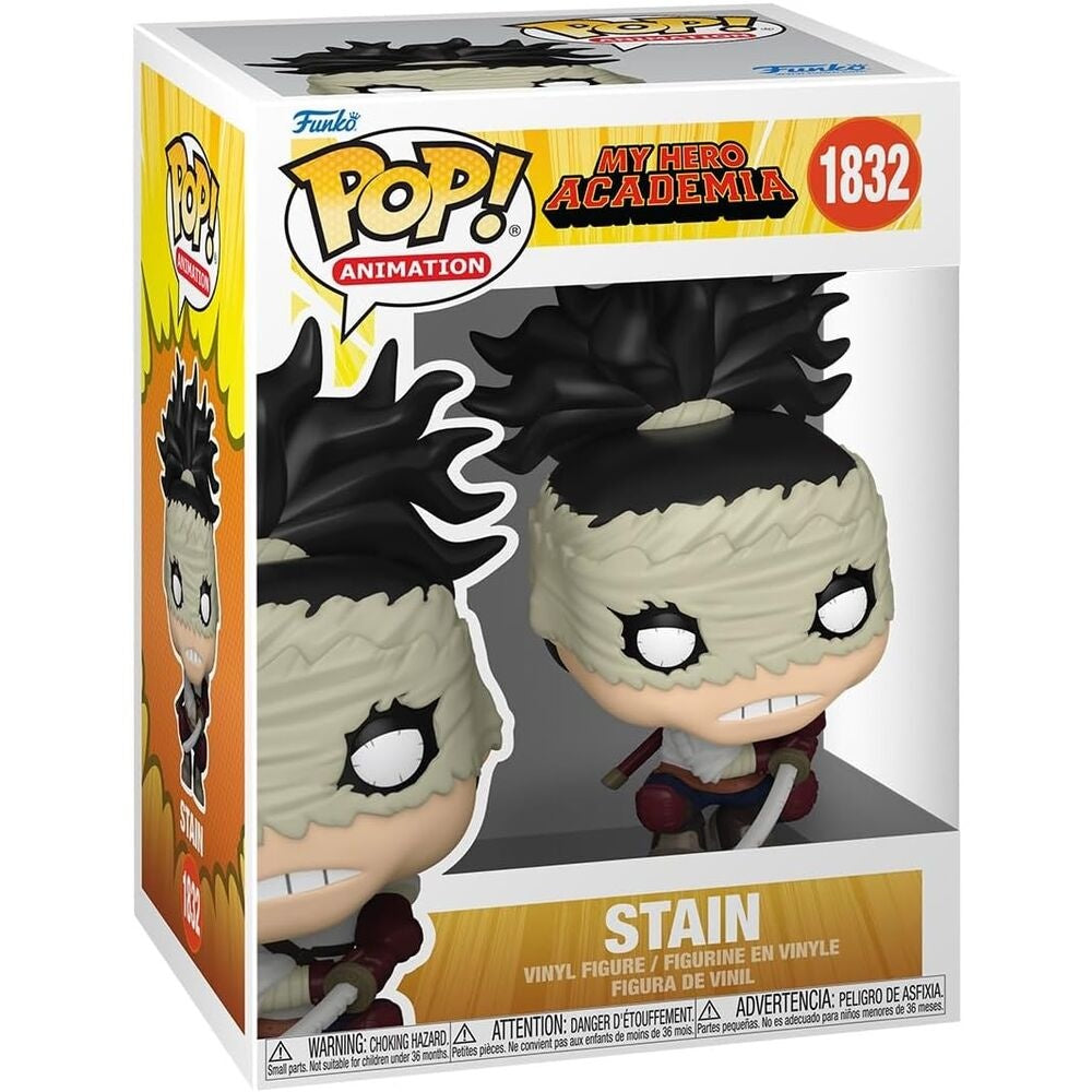 My Hero Academia Stain Action Figur, 6-tums samlarleksak