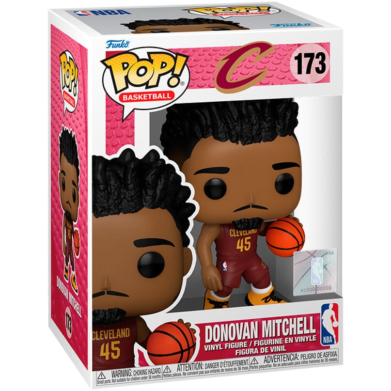 NBA Donovan Mitchell Popfigur – Samlarleksak, 4-tum