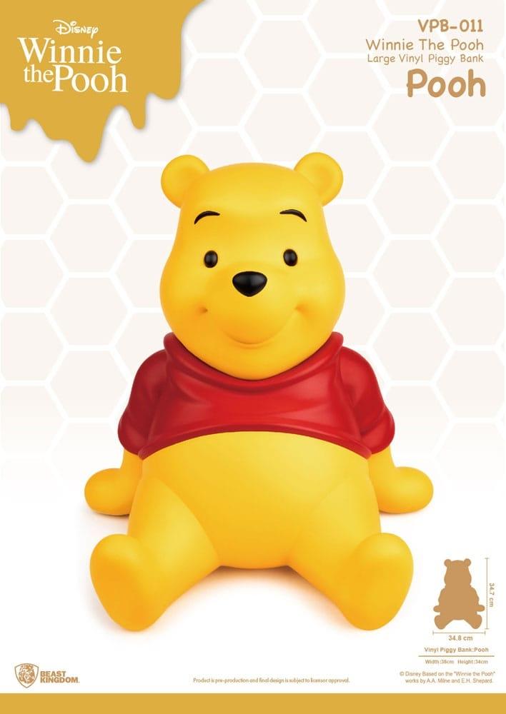 Winnie the Pooh Piggy Vinyl Bank Bamse 35 cm