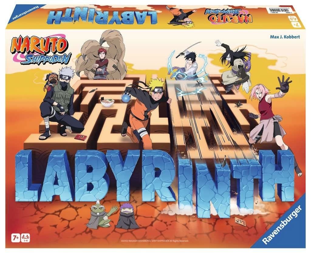 Naruto Shippuden Brädspel Labyrinth