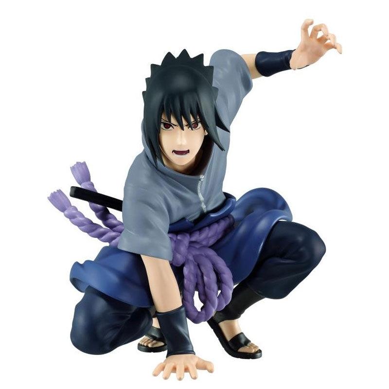 Naruto Shippuden Panel Briller Uchiha Sasuke Figur 9 cm