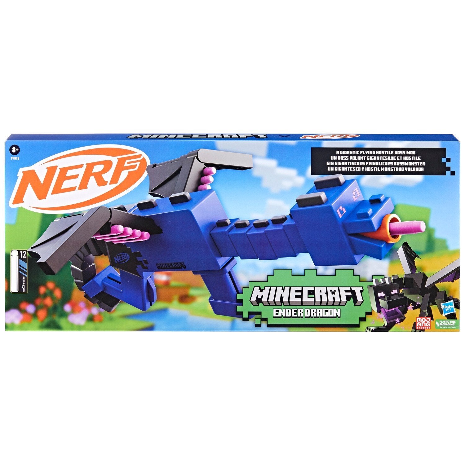 Nerf Minecraft Blaster Ender Dragon