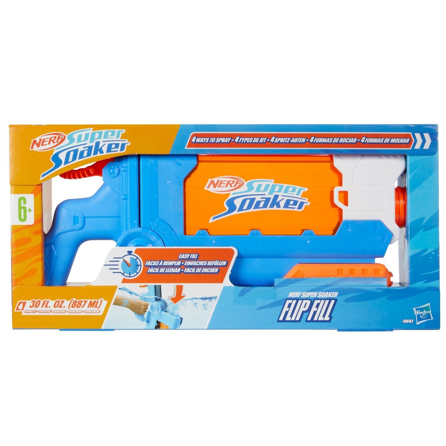 Nerf Super Soaker Water Blaster Flip Fill