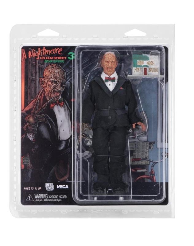 Nightmare On Elm Street Freddy Krueger Rygende actionfigur 20cm