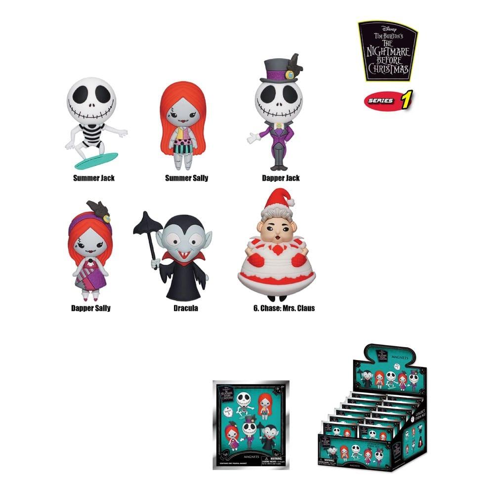 Nightmare before Christmas Magnets Series 1 Display (12)