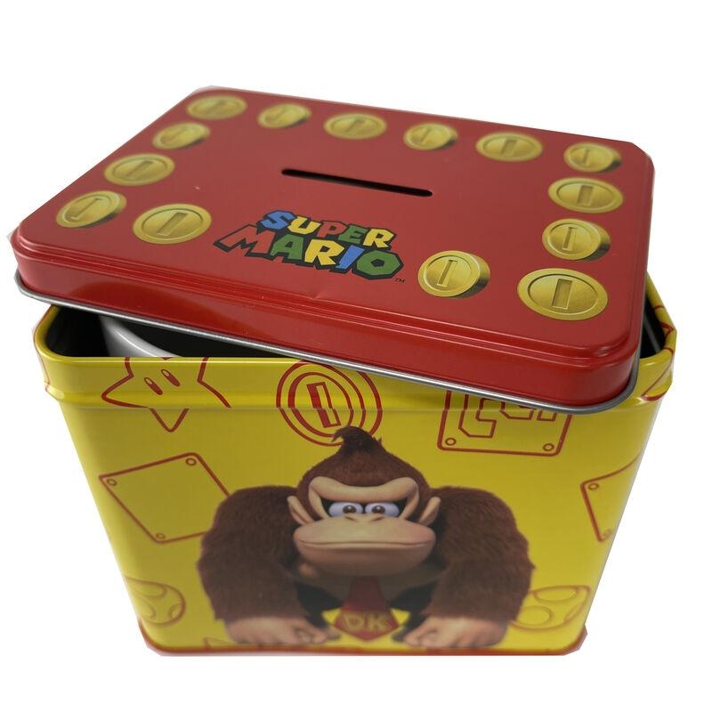 Nintendo Super Mario Bros Donkey Kong mugg + pengar box set