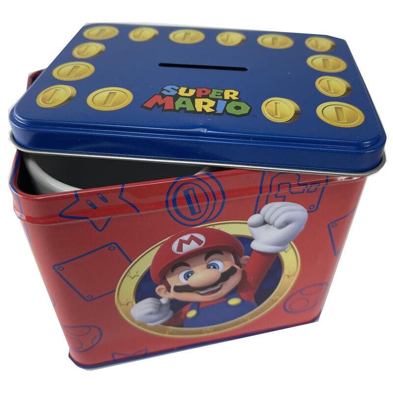 Nintendo Super Mario Bros Mario Mugg + Pengar box set